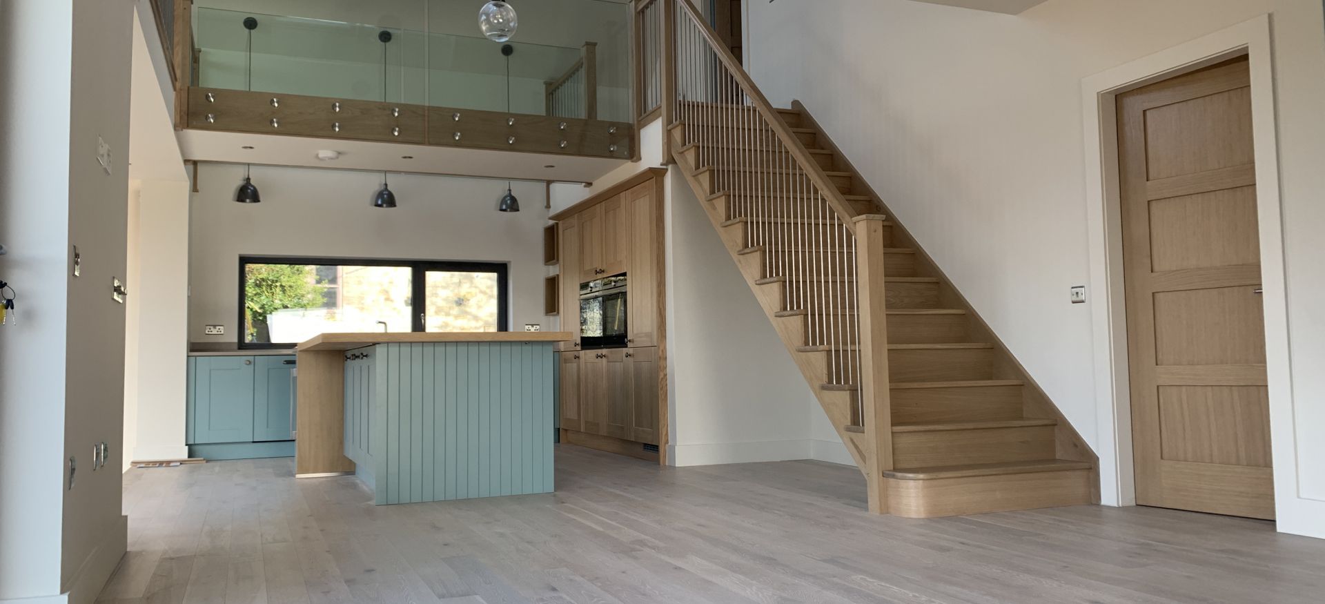 Open-plan living, finished to an impeccable standard. 